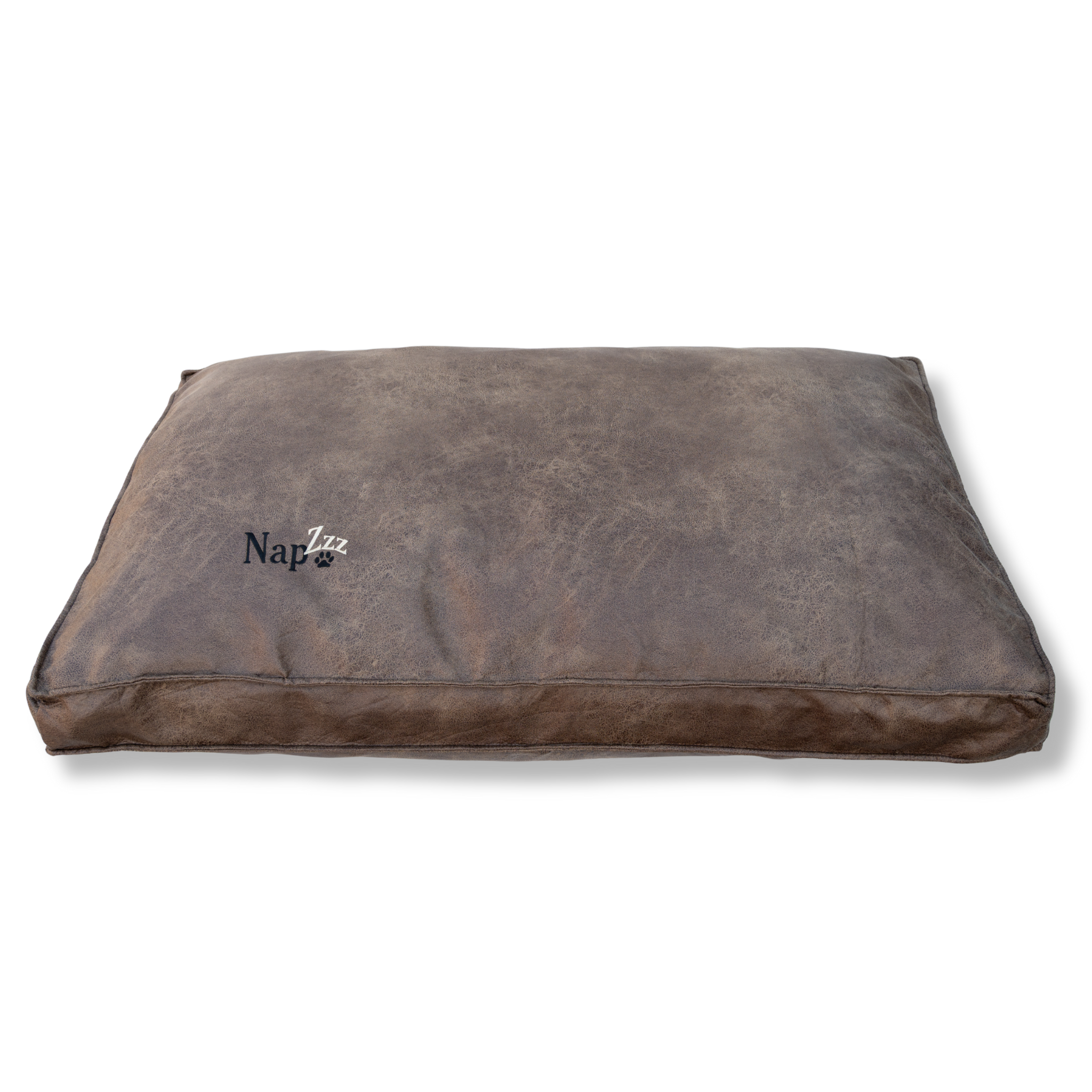 NapZZZ Ligkussen - Lederlook Bruin