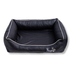 NapZZZ Divan Eco - Lederlook zwart